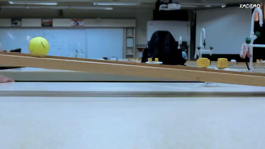 Initial ball and ramp frame