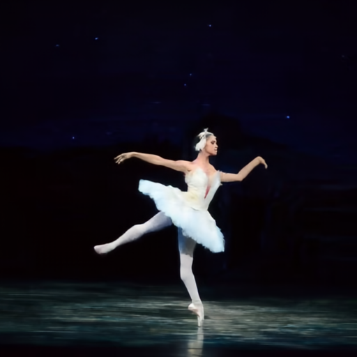 Ballet dancer generated rgb1 frame