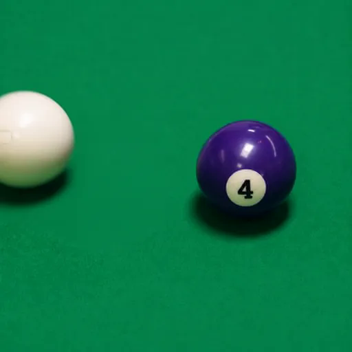 Billiards move-away prediction generated by PSI