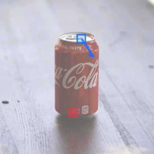 Coke can flow prompt with a hold patch at the base and a down-right push patch on the lid