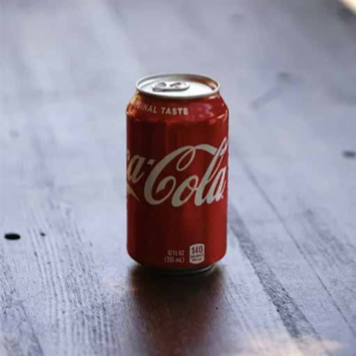 Upright coke can input frame