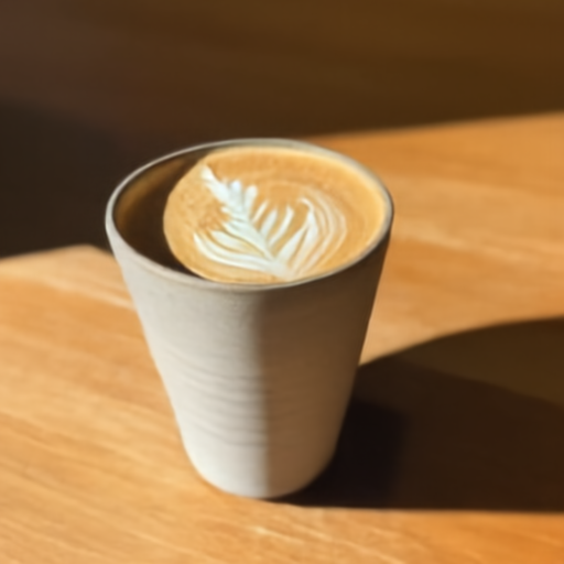 Coffee mug orbit middle frame