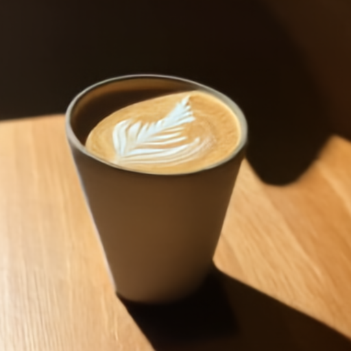 Coffee mug novel-view final PSI prediction