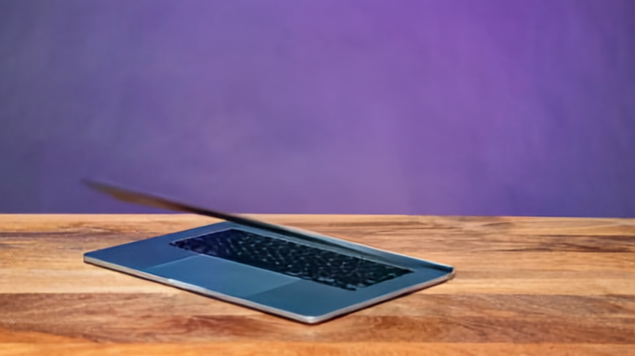 Closed laptop generated frame