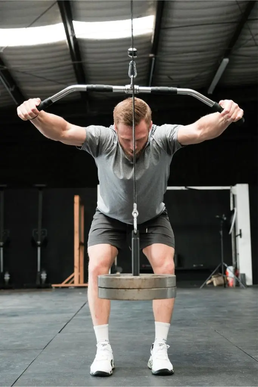 Weight lift input frame